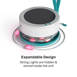 Solar String Lights: 44' Color